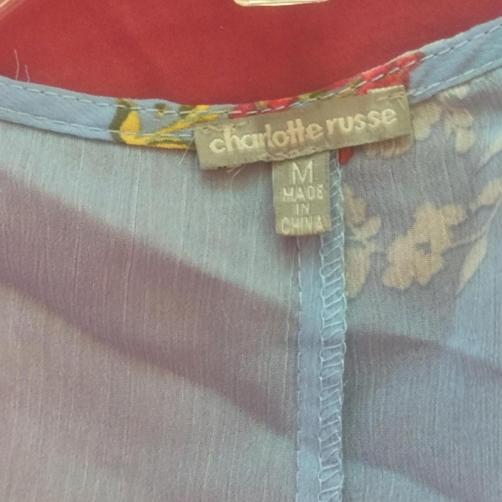 Women's floral print top